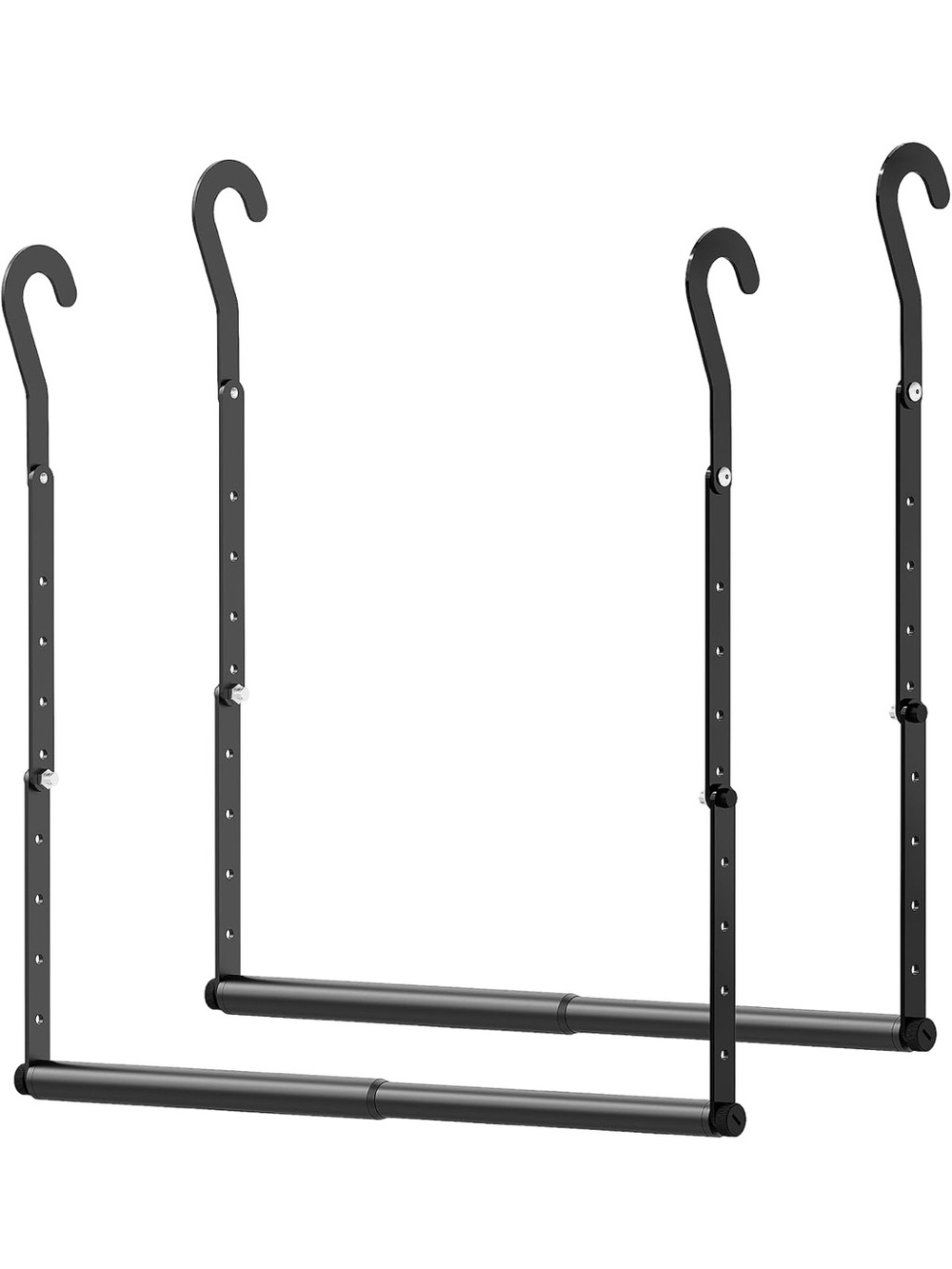 Adjustable Closet Rods for Hanging Clothes